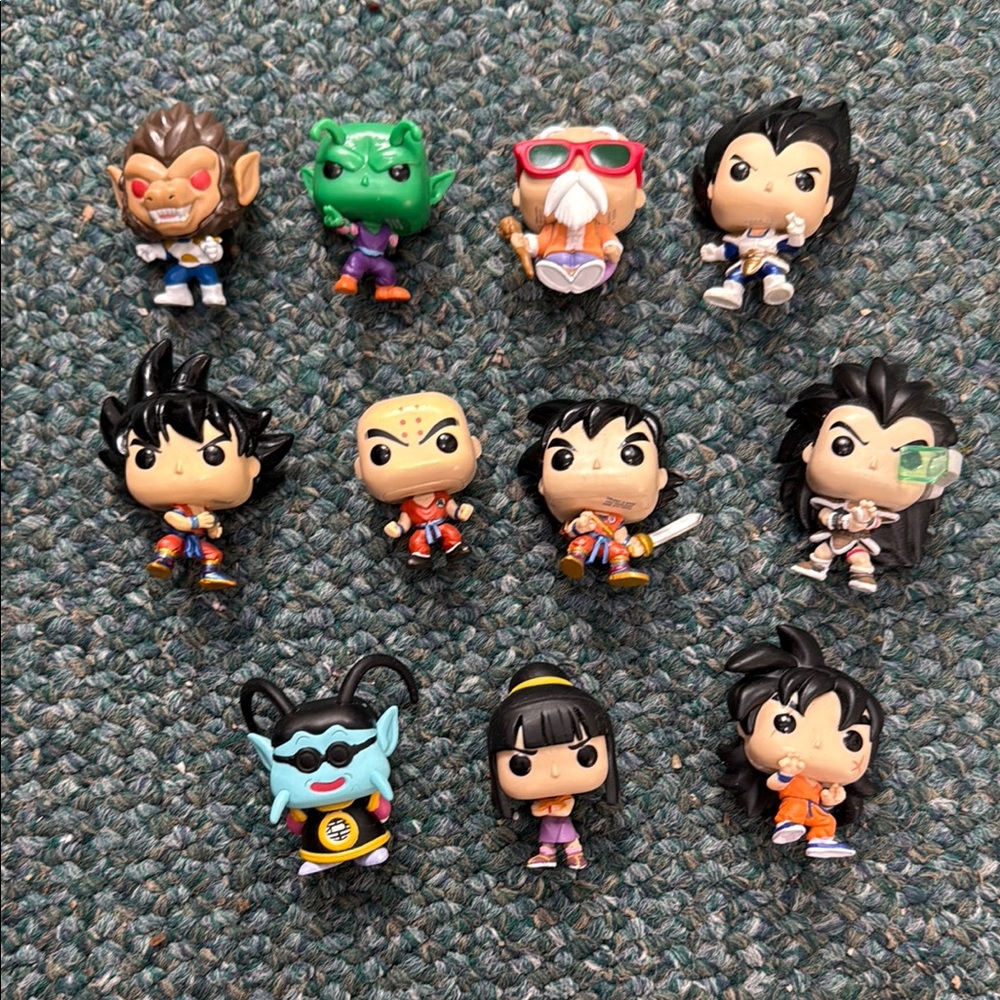 Dragon Ball Z Mini Figures Set - Multicolor